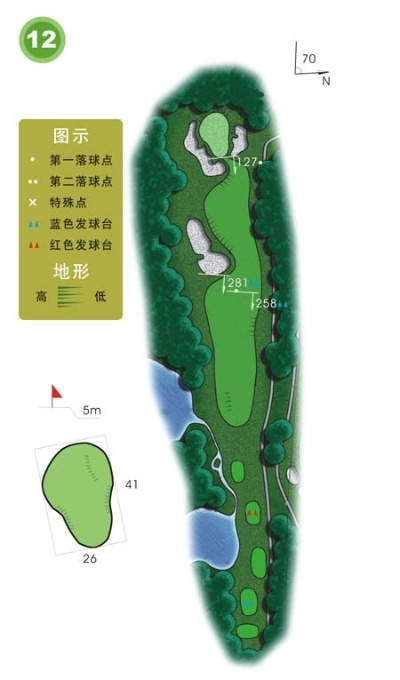 18洞高尔夫俱乐部 18洞高尔夫球场平面图-第3张图片-www.211178.com_果博福布斯