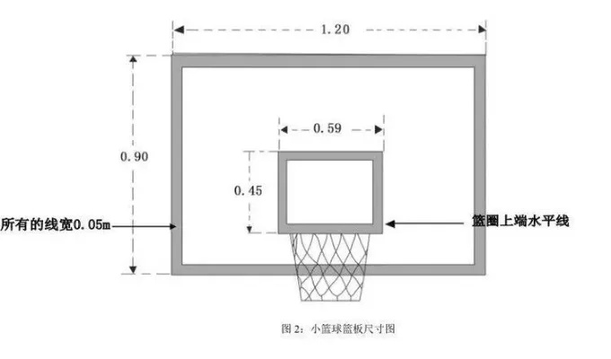 篮球架尺寸标准图及其解读-第2张图片-www.211178.com_果博福布斯